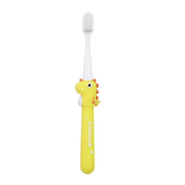 Cepillo Dental Genial Dinosaurio Amarillo 12M+