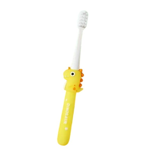 Cepillo Dental Genial Dinosaurio Amarillo 12M+ lateral