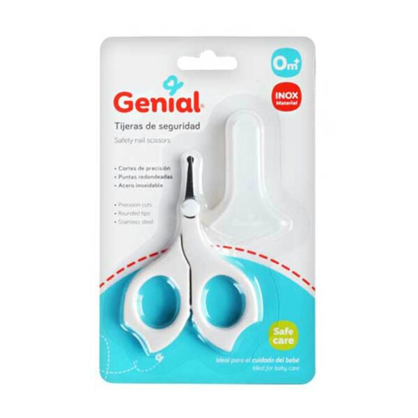 Tijeras de Seguridad Blanco Genial 0M+