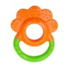 Mordedor de Silicona Genial 6M+ huellita Naranja - Verde