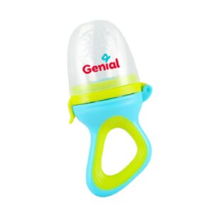 Alimentador de frutas Genial (Chupa Frutas) +6m Verde - Celeste