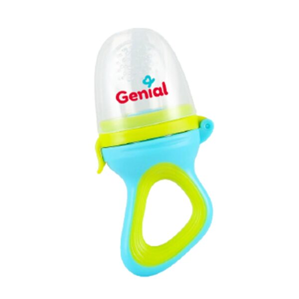 Alimentador de frutas Genial (Chupa Frutas) +6m Verde - Celeste