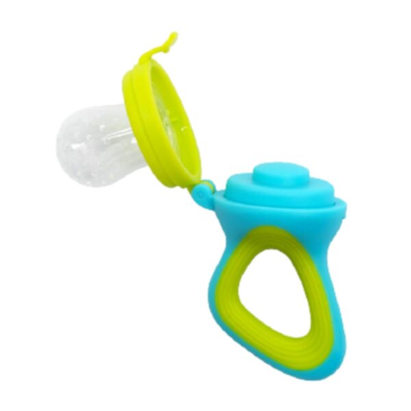 Alimentador de frutas Genial (Chupa Frutas) +6m Verde - Celeste abierto