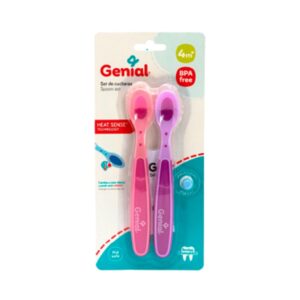 Set de Cucharas Termosensibles Genial 4M+ Rosa - Lila