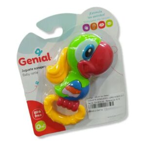 Sonajero Papagayo Rojo Genial + 0M