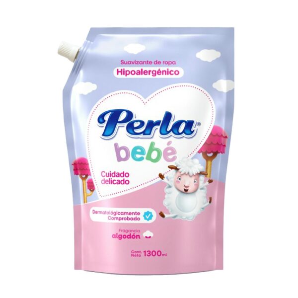 Suavizante Perla Bebé Algodón Doypack x 1300 ml nueva imagen