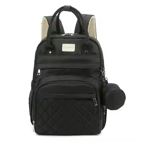 Pañalera Mochila Turin Negra Baby Land