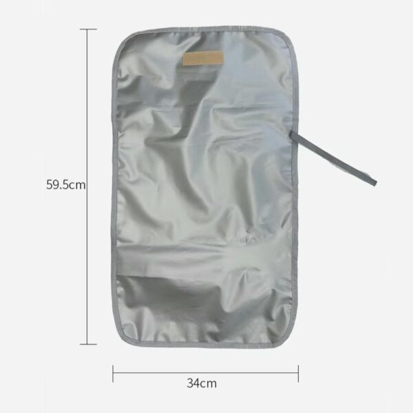 Pañalera Mochila Turin Negra Baby Land medidas adicionales