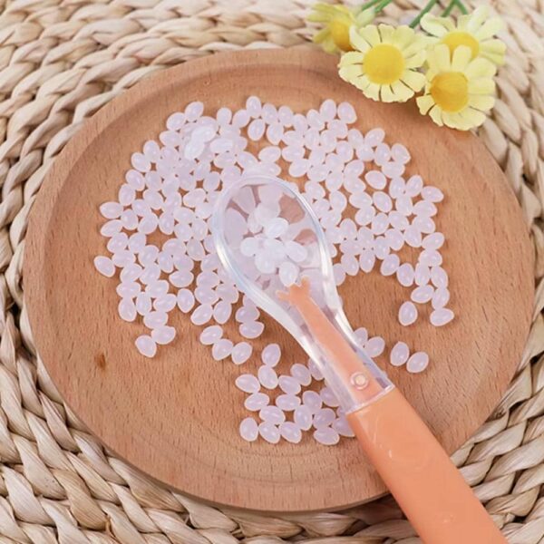 Cuchara Doble Silicon y Acero raspa fruta con Caja Melón Formosa material