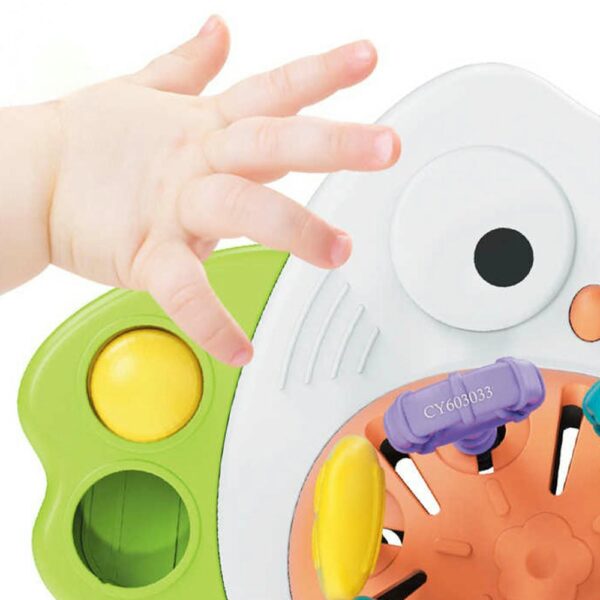 Juguete Búho Educativo 10M+ Gancibaby uso