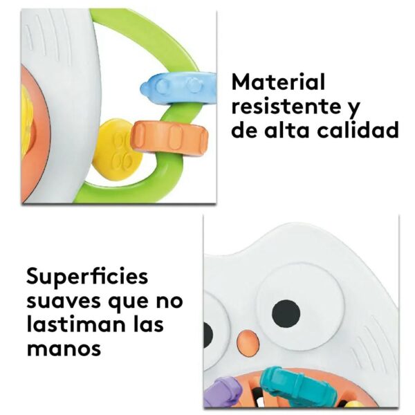 Juguete Búho Educativo 10M+ Gancibaby partes