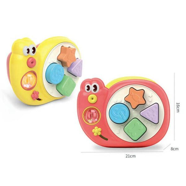 Juego Didáctico de Caracol Rosado Gancibaby medidas