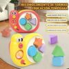 Juego Didáctico de Caracol Amarillo Gancibaby formas