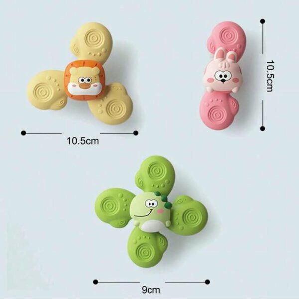 Spinner x3 Animales 18M+ Gancibaby medidas