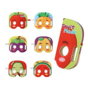 Frutas Tropicales Libro Didáctico Facemask 18M+ Gancibaby