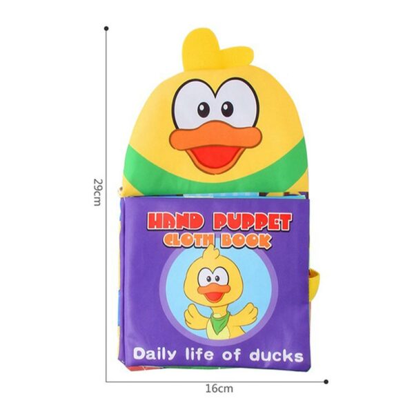 Libro Didáctico Títere Gancibaby medidas