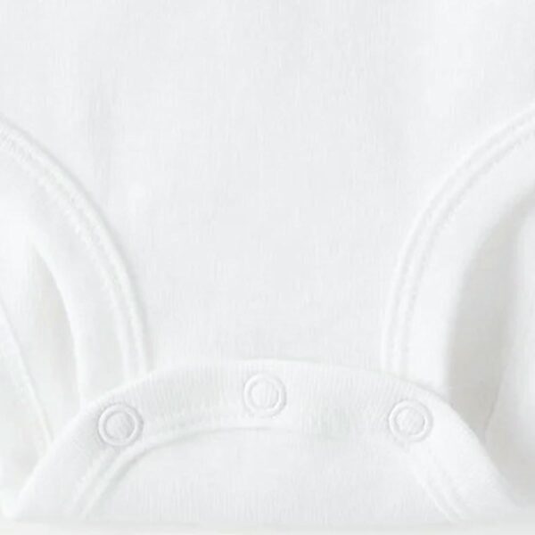 Set de 4 piezas Carters body manga larga blanco 3m botones