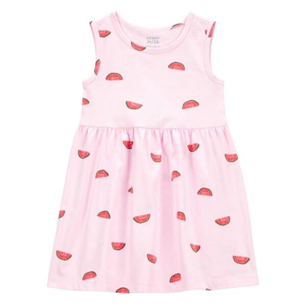 Vestido de Tirantes Rosado Carters Sandia 2T