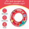 Flotador Inflable Plástico para niños Rojo De Búho Úpale propiedades