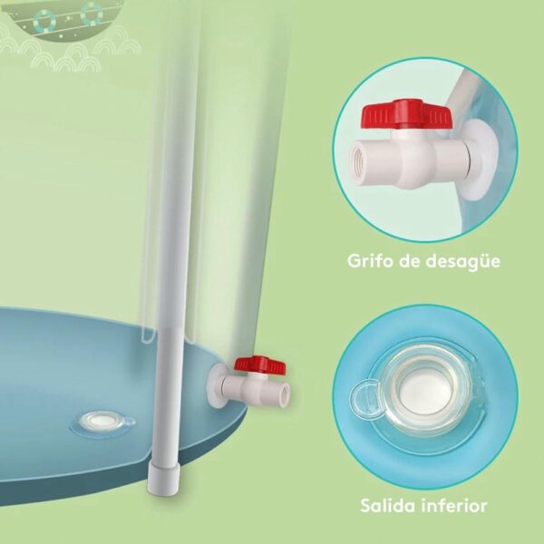 Bañera / Piscina Inflable Para Bebé Úpale partes