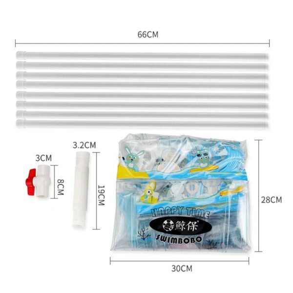 Bañera / Piscina Inflable Para Bebé Úpale medidas