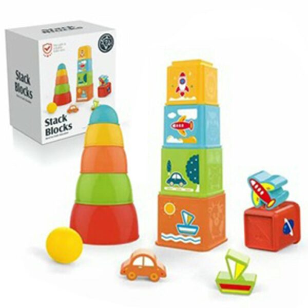 Juguete Torre Apilable Plástico Úpale