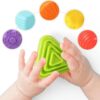 Juguete Cubo Encajable De Formas Geométricas Úpale texturas