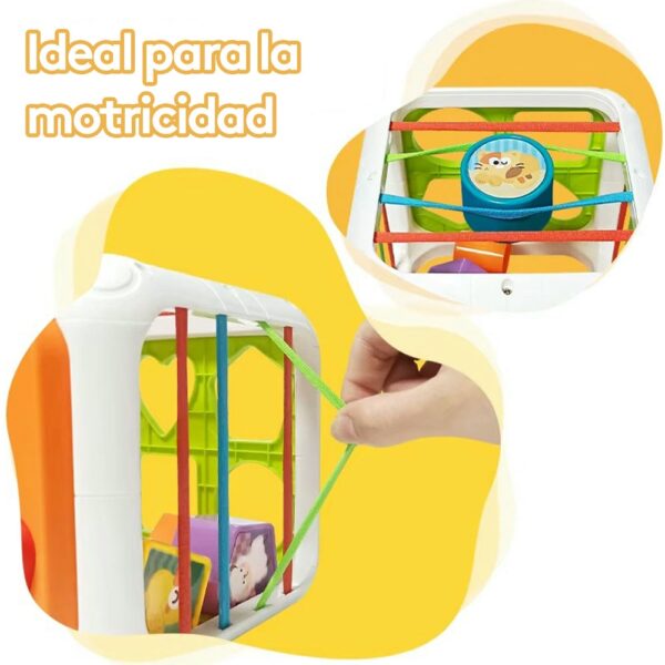 Juguete Cubo Encajable Didáctico Úpale piezas