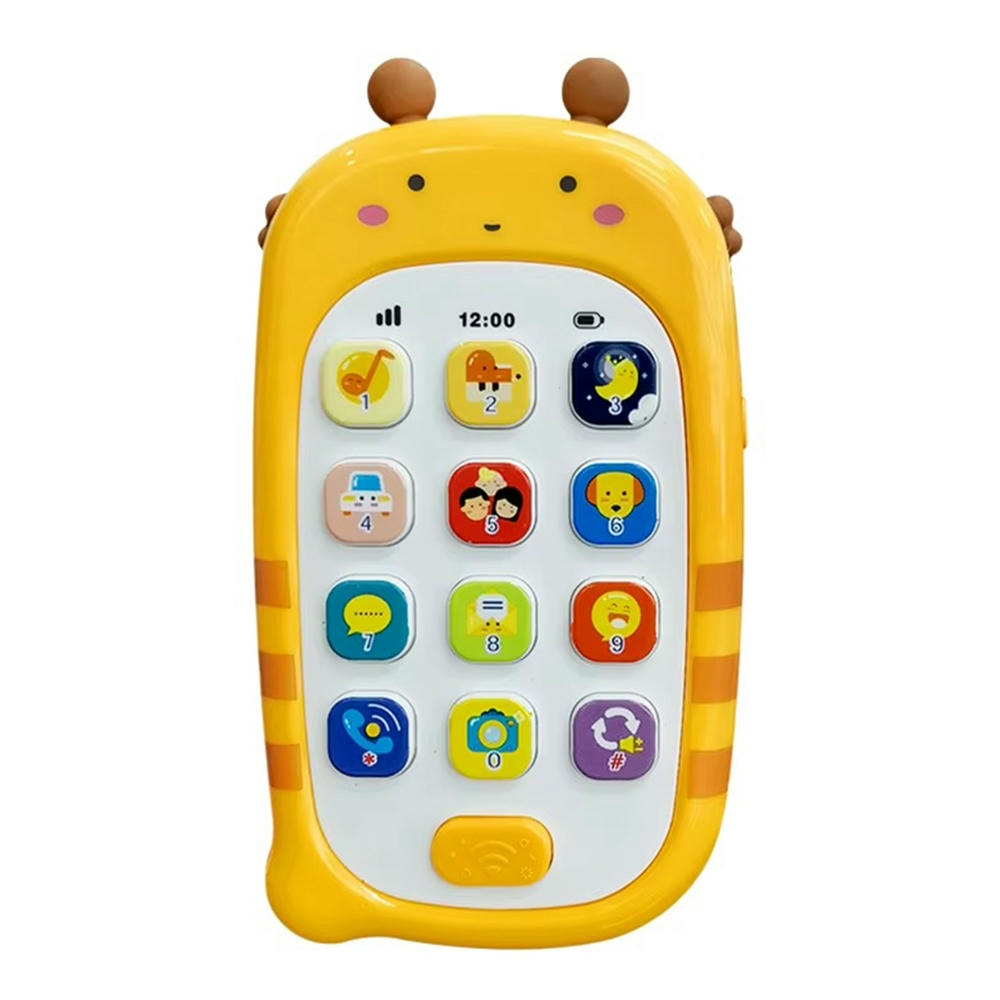 Juguete Teléfono Musical Para Bebé – Móvil Con Forma De Abeja, Juego De Roles, Portátil, Verde Con Cordón (Incluye Pilas)