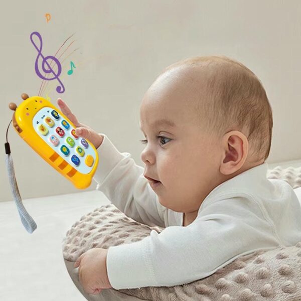 Juguete Teléfono Musical Abeja Úpale uso