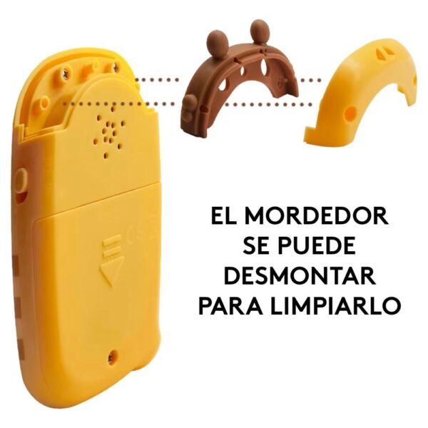 Juguete Teléfono Musical Abeja Úpale mordedor