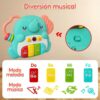 Juguete Piano Elefante Musical Úpale modos