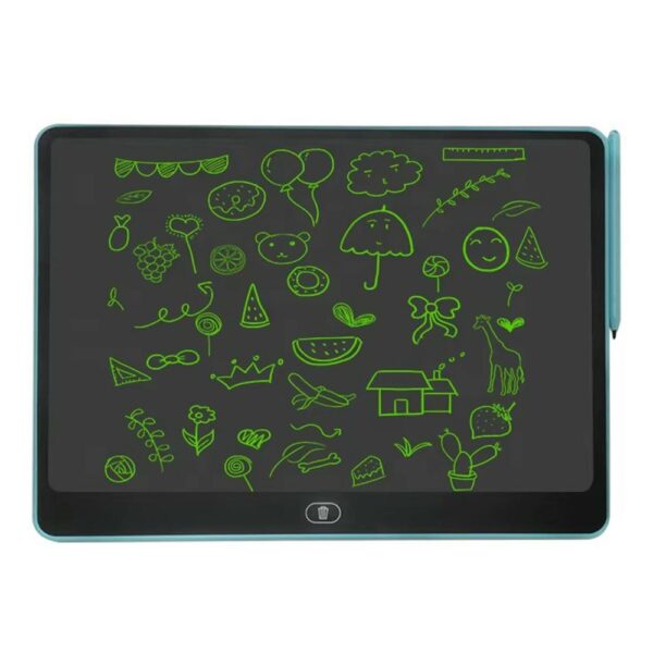Tablet LCD Para Niños 28x19 Cm Celeste Úpale