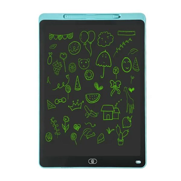 Tablet LCD Para Niños 28x19 Cm Celeste Úpale vertical