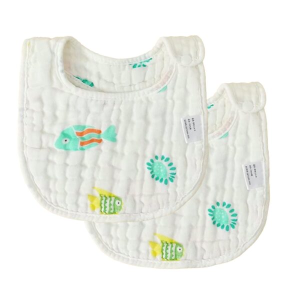 Babero De Tela Pack x2 Marino รpale