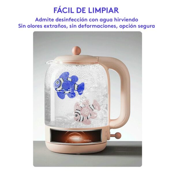 Masticador para bebés Pez Azul Oscuro Úpale limpieza