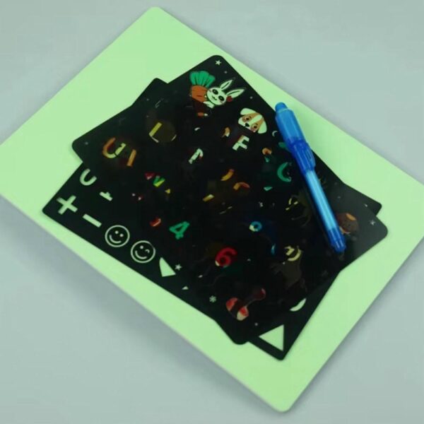 Tablet LCD Fluorescente Para Niños 15x21 Cm Úpale partes