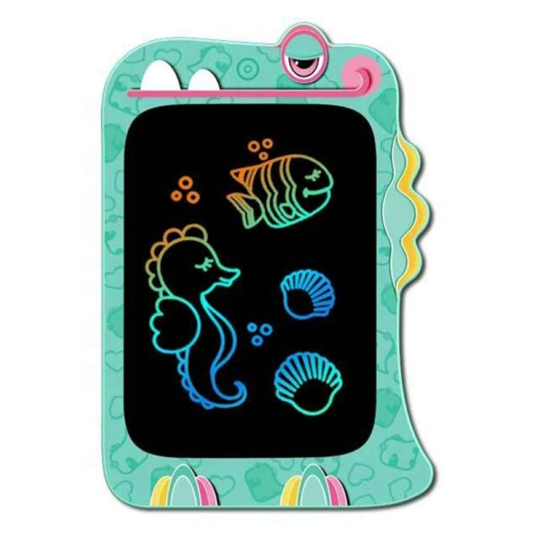 Tablet Para Niños LCD Multicolor 23x16cm Celeste Úpale