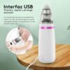 Aspirador Nasal Eléctrico Para Niños Morado Úpale uso