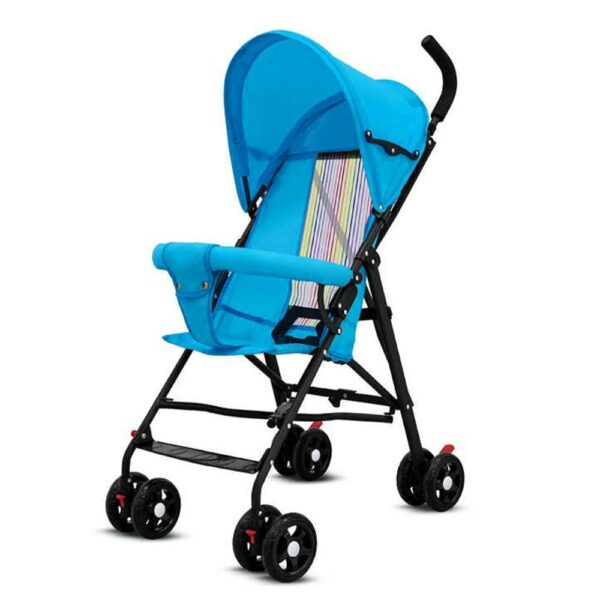 Coche No Reclinable Celeste Modelo Paragua Amor de mamá