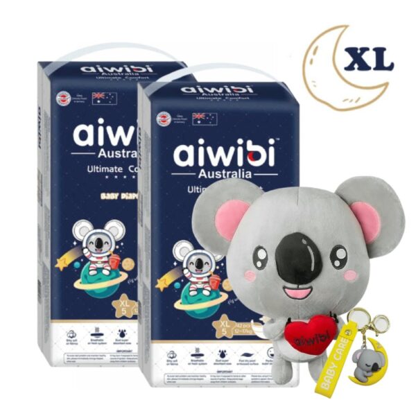 Pañales Aiwibi Ultimate Comfort XL x 42 (12-17Kg) koala