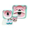 Set Genial de 5 piezas Platos + Vaso + Cubiertos Koala piezas