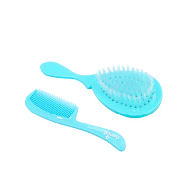 Set de Cepillo y Peine Genial 0m+ León Azul pieza