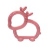 Masticador Babys De Silicon Conejo Rosa 3 m+