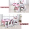 Silla De Comer Noah Multifunción Rosa Creciendo Juntos usos