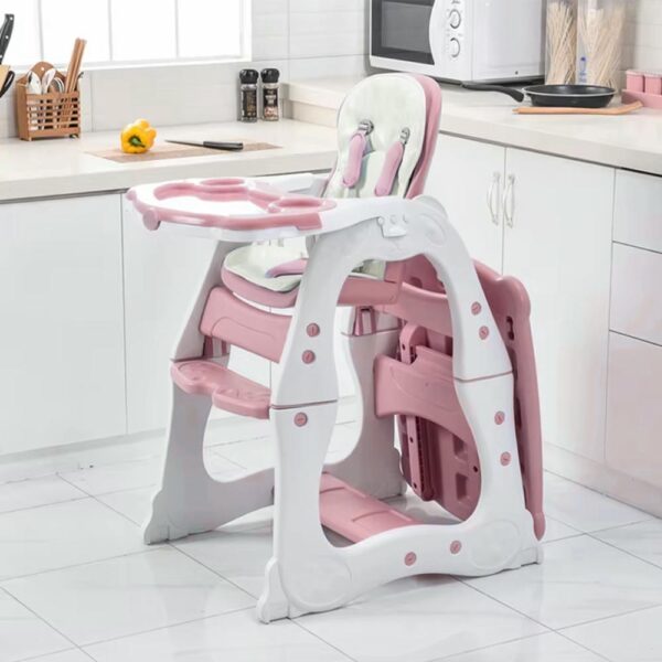 Silla De Comer Noah Multifunción Rosa Creciendo Juntos uso en cocina