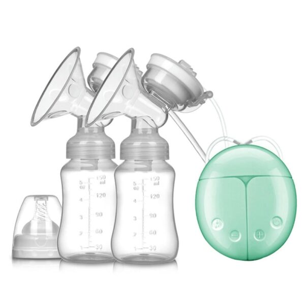 Extractor Eléctrico de Leche Doble Azul Baby Land