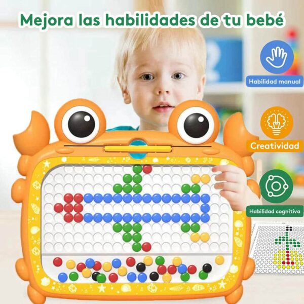 Tablet Educativa Para Niños Cangrejo Turquesa Prime elementos