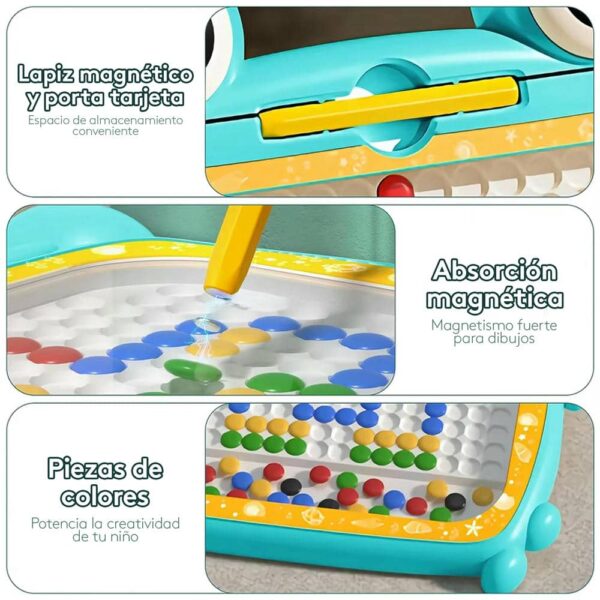 Tablet Educativa Para Niños Cangrejo Turquesa Prime magento