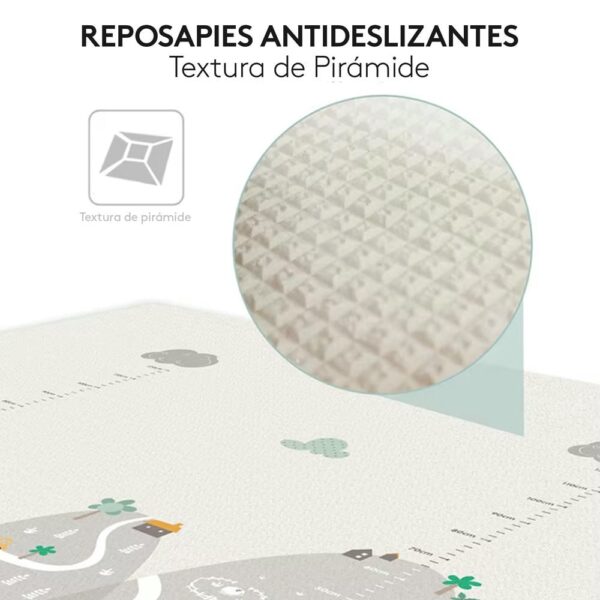 Alfombra de Juego Infantil Plegable y Lavable Prime textura